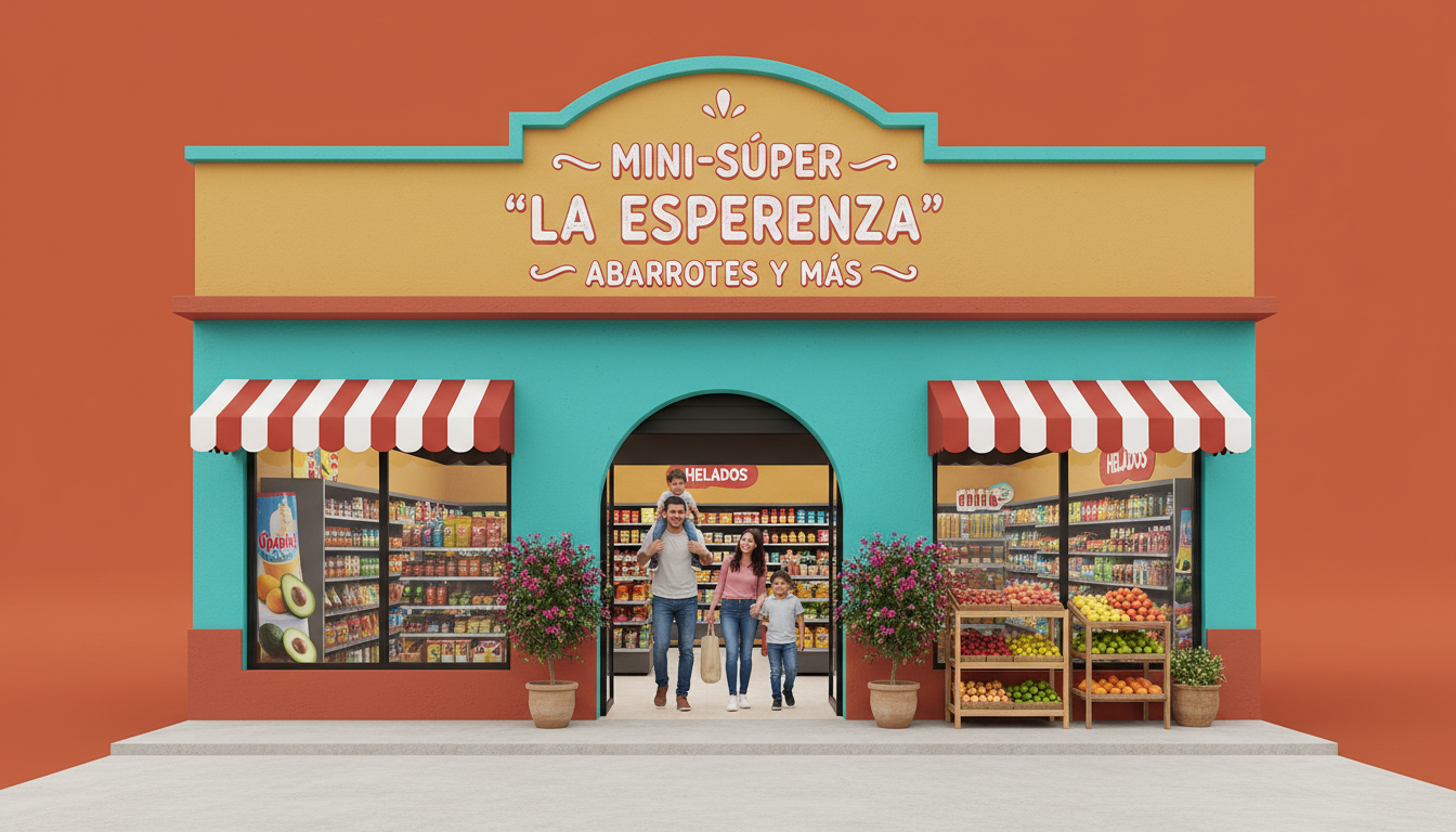 Fachada de Abarrotes A Sanchez