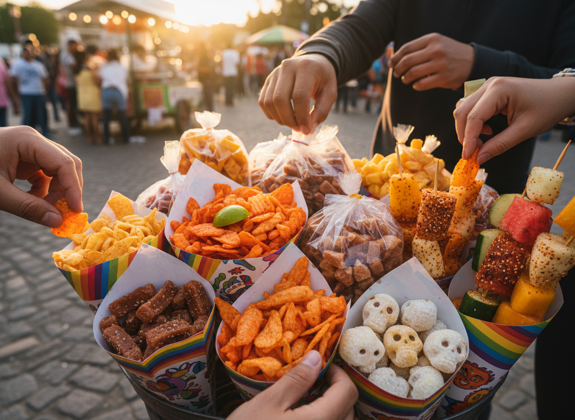 Snacks mexicanos