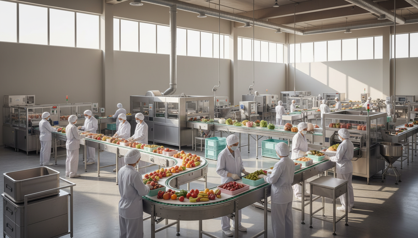 Instalaciones de manufactura alimentaria DPS FOODS