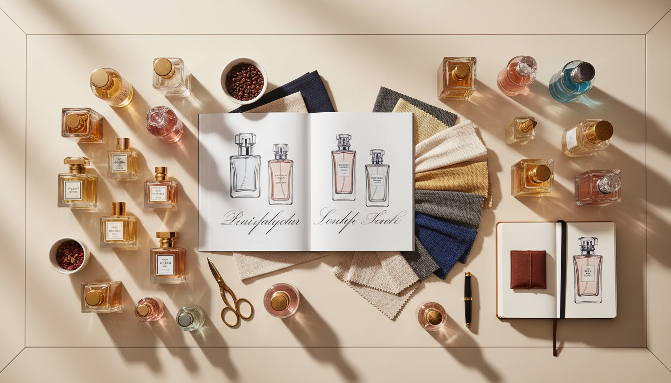 Catálogo de perfumería de lujo