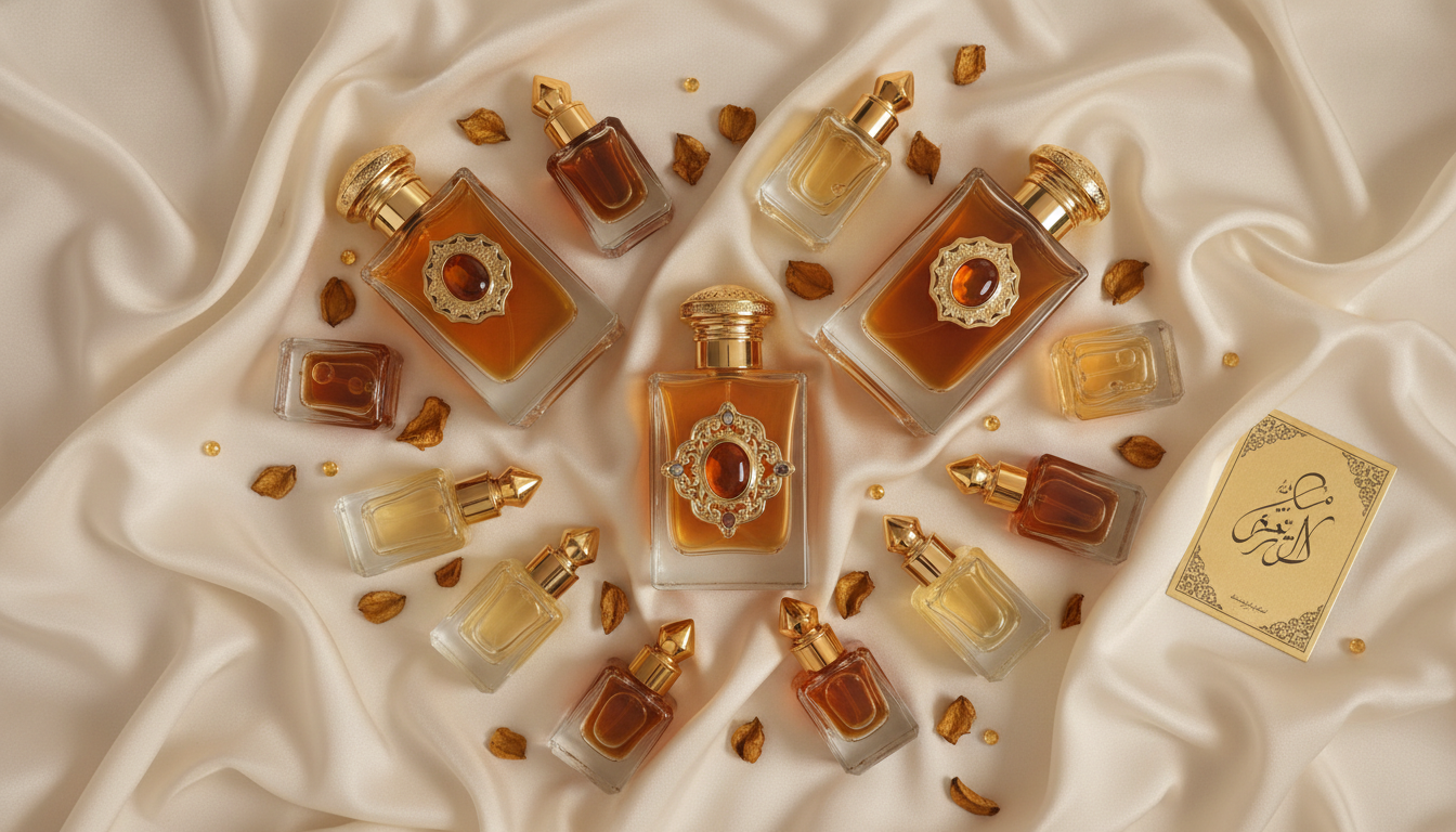 Colección exclusiva de perfumes de lujo