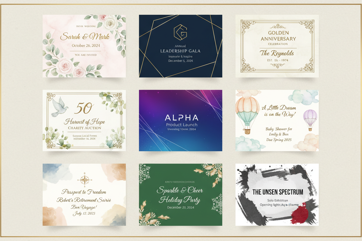 Ejemplo de invitación digital