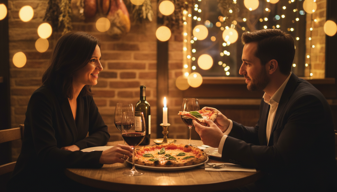 Pizza gourmet italiana
