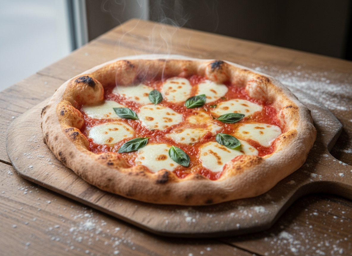 Pizza artesanal italiana de La Trattoria di Hek