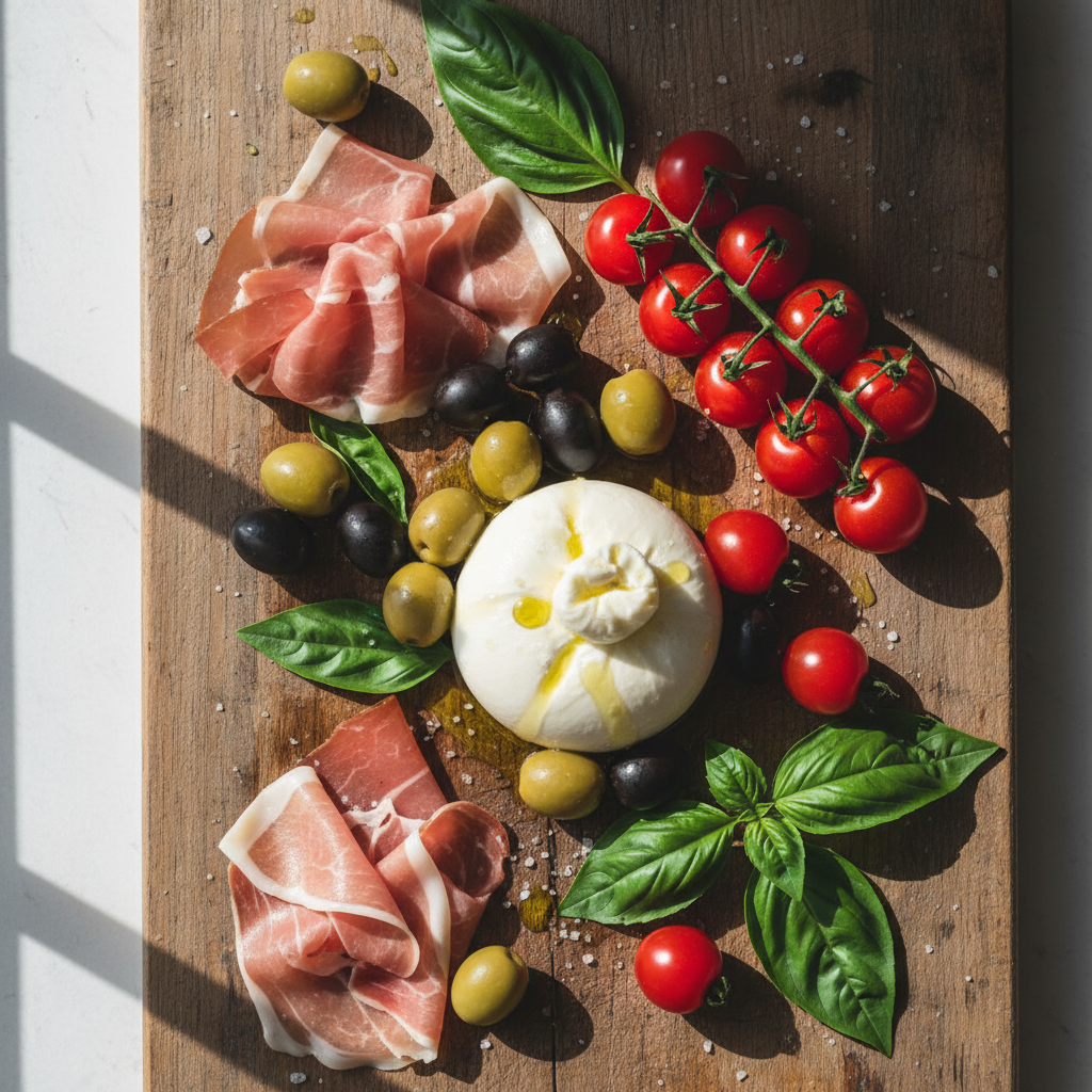 Tabla de antipasti italiano