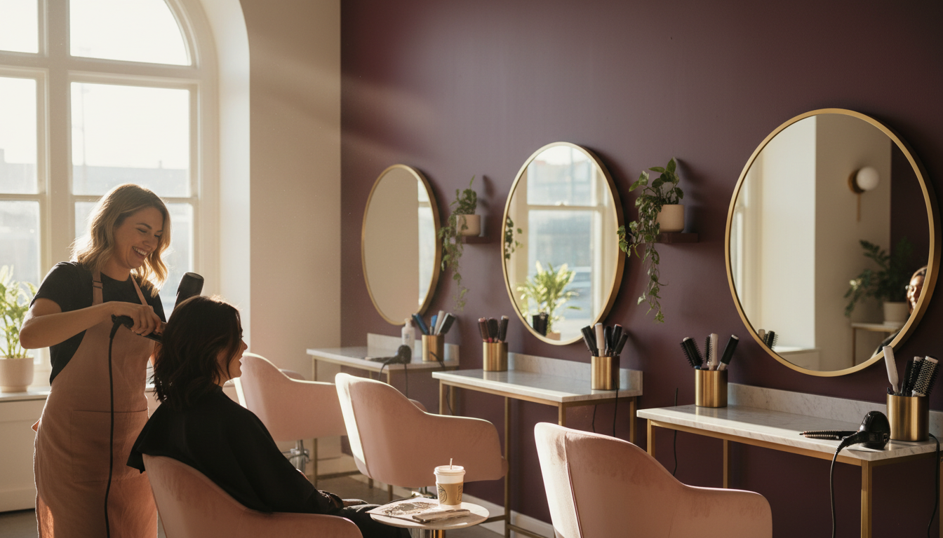 Salón de belleza moderno May Wish Hair