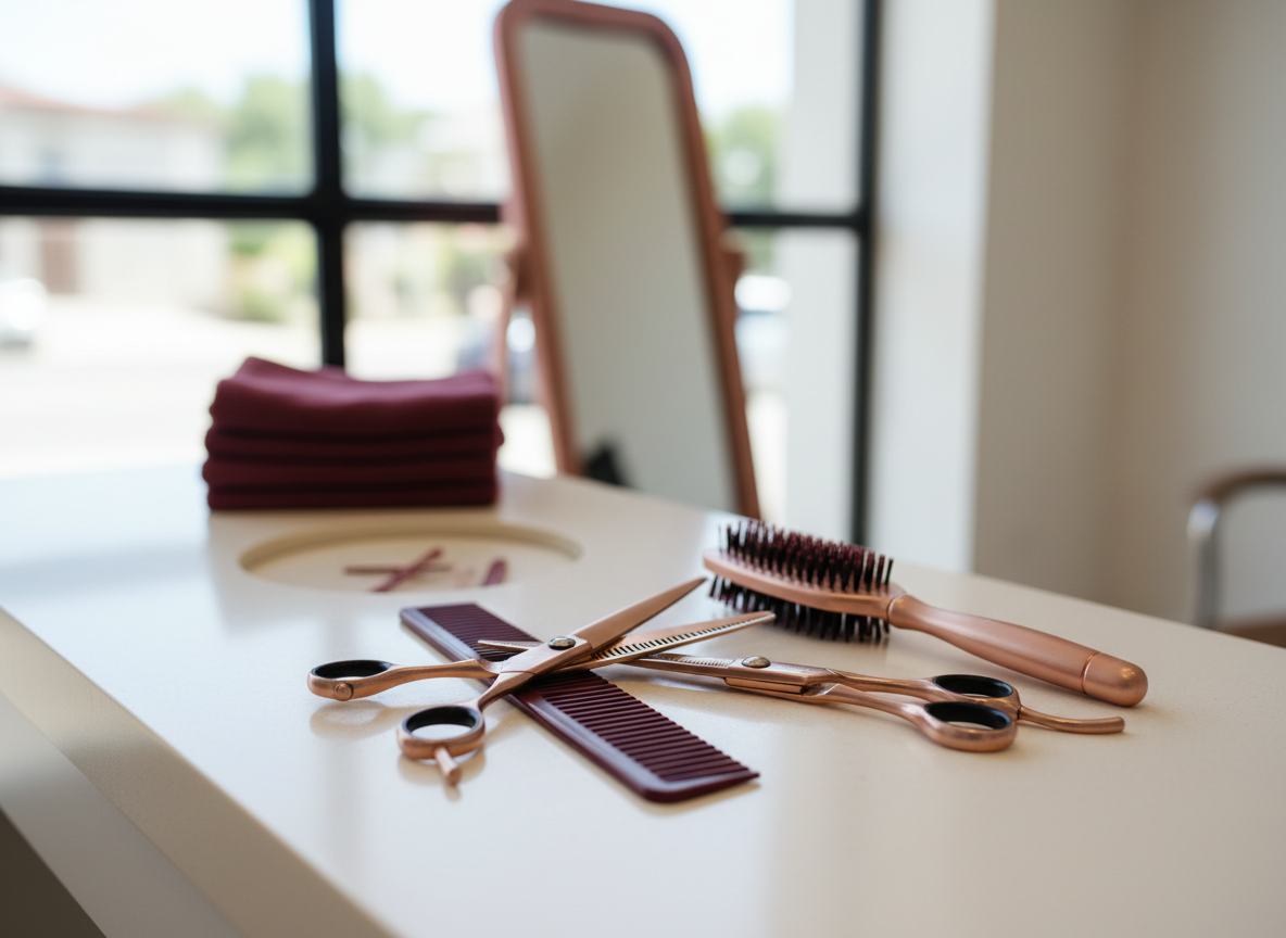 Herramientas profesionales de peluquería
