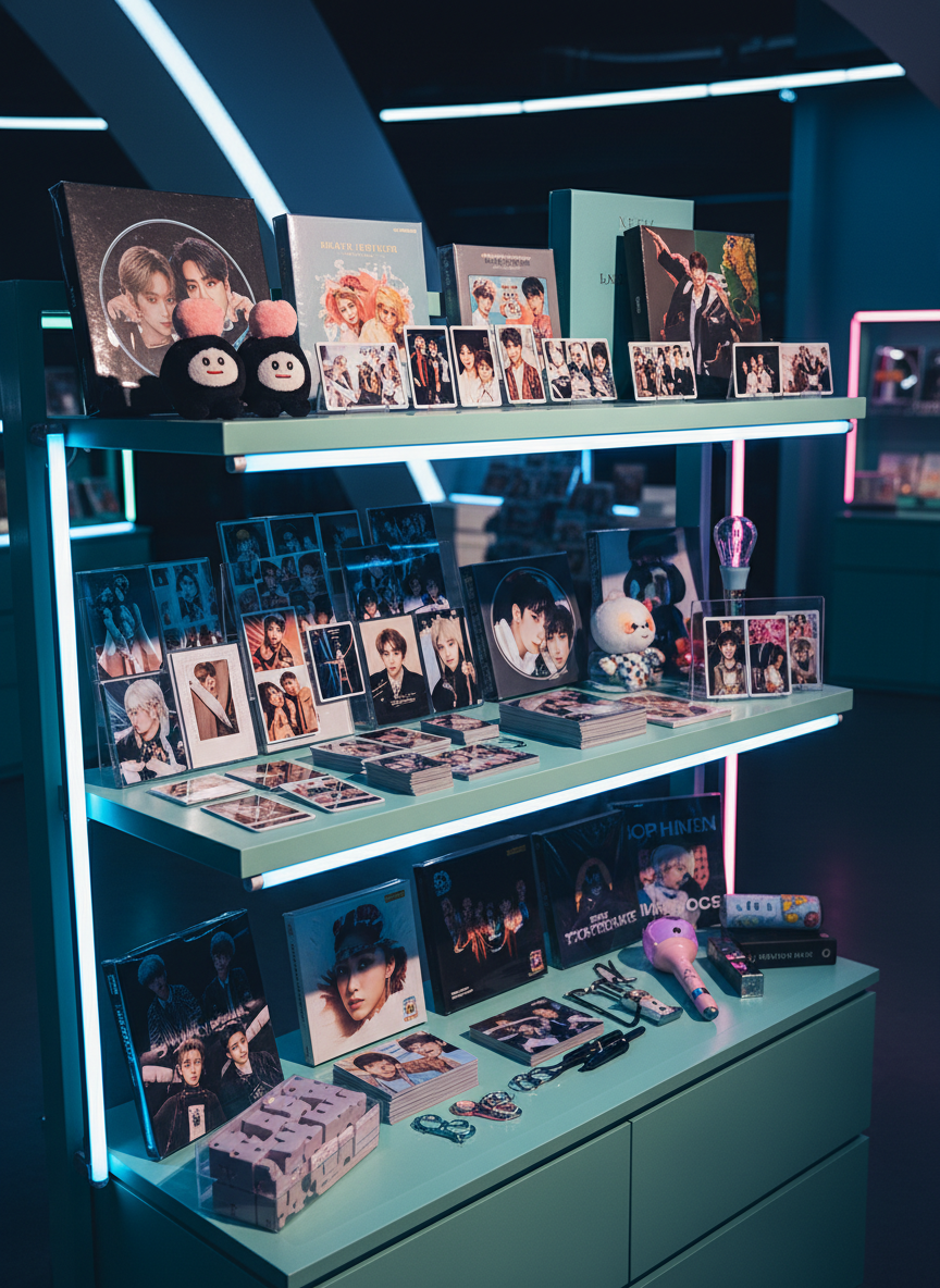 Merchandise K-pop