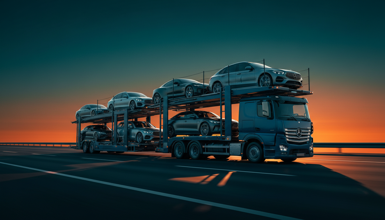 Transporte profesional de vehículos en madrina