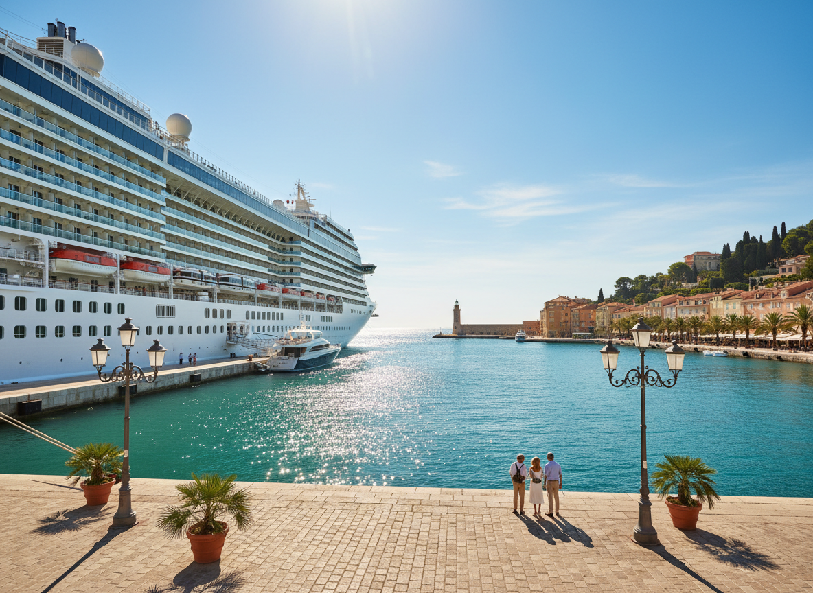 Crucero en puerto